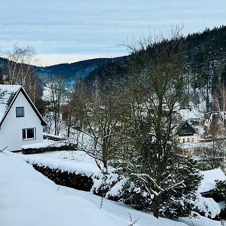 Urige Berghuette Mit Kamin Und Sauna Im Erzgebirge Nahe Schwarzwassertal Pobershau المظهر الخارجي الصورة