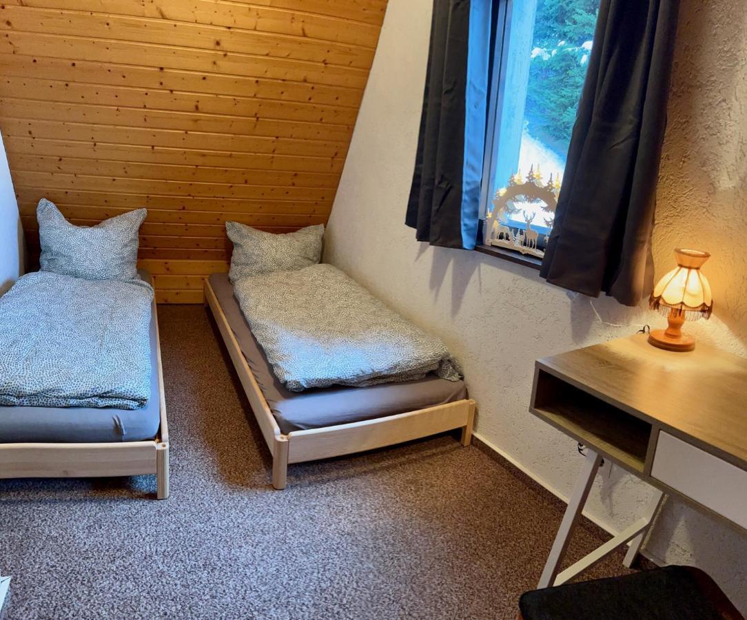 Urige Berghuette Mit Kamin Und Sauna Im Erzgebirge Nahe Schwarzwassertal Pobershau المظهر الخارجي الصورة