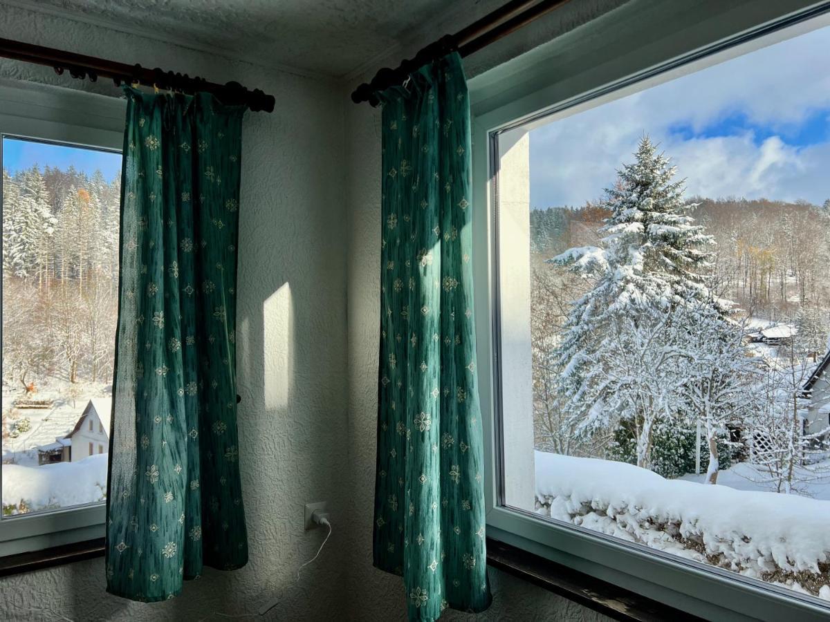 Urige Berghuette Mit Kamin Und Sauna Im Erzgebirge Nahe Schwarzwassertal Pobershau المظهر الخارجي الصورة